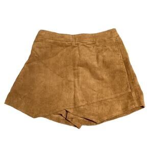 Alter’d State Skort Brown Xs NWT Corduroy